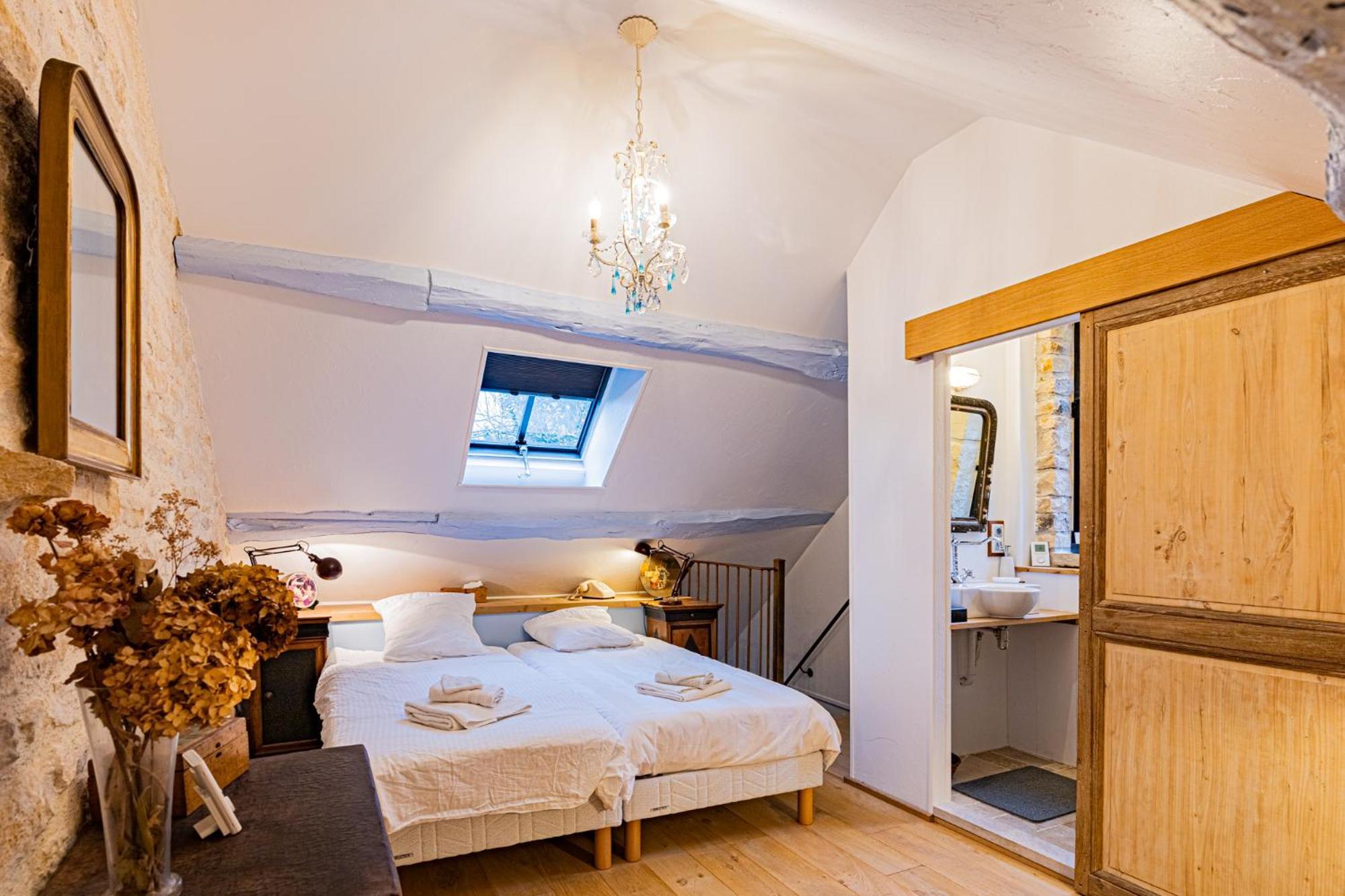 Bed and Breakfast Le Domaine Des Carriers Chevroches Pokój zdjęcie